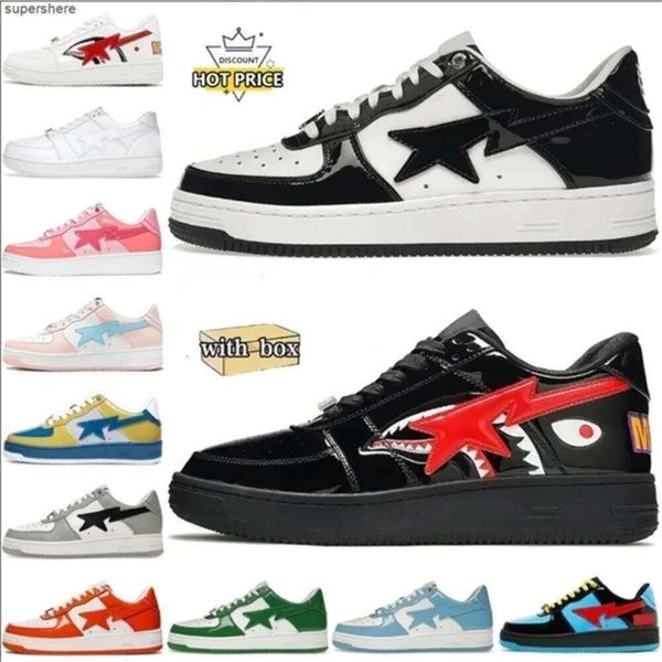 

Casual Shoes womens Sta Low platform Black Camo bule Grey Black Beige Suede sports trainers shoes men shoes, 49