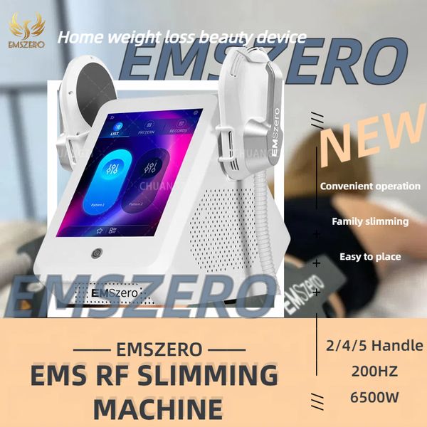 

New Muscle Stimulation EMSzero Machine Slimming Loss RF EMS Sculpt NEO Slimming Body Sculpting Muscle Increase 200HZ 6500W 14 Tesla 2/4/5 Handles Machine
