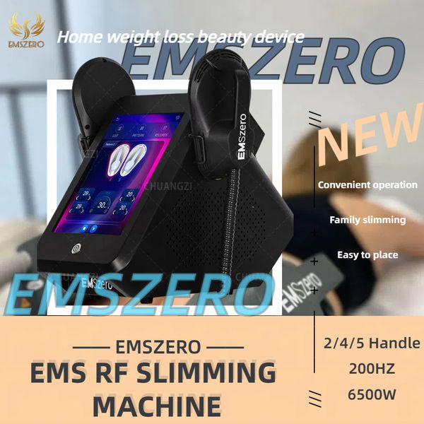 

2024 Muscle Stimulation EMSzero Machine Slimming Loss RF EMS Sculpt NEO Slimming Body Sculpting Muscle Increase 200HZ 6500W 14 Tesla 2/4/5 Handles Machine