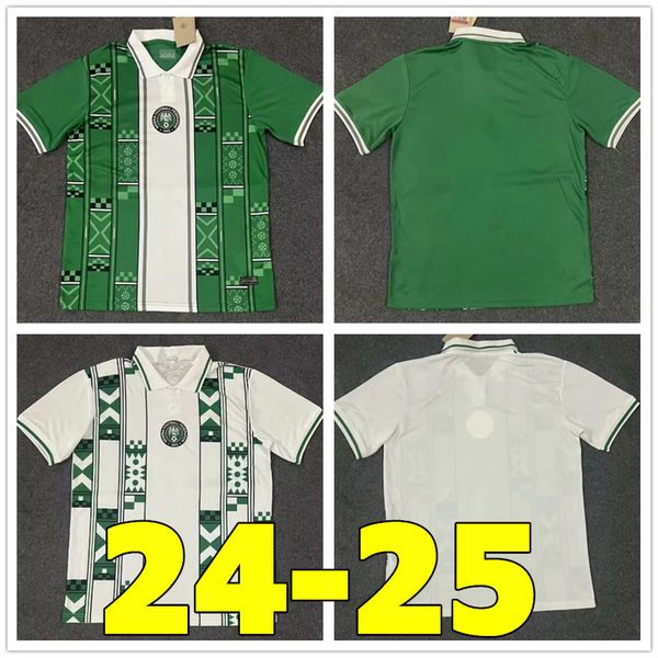 

24/25 Nigerian OKOCHA Soccer jersey HOME jerseys 24 25 maillot de foot cup Okechukwu IGHALO AHMED MUSA Ndidi MIKEL IHEANACHO Football shirts S-3XL