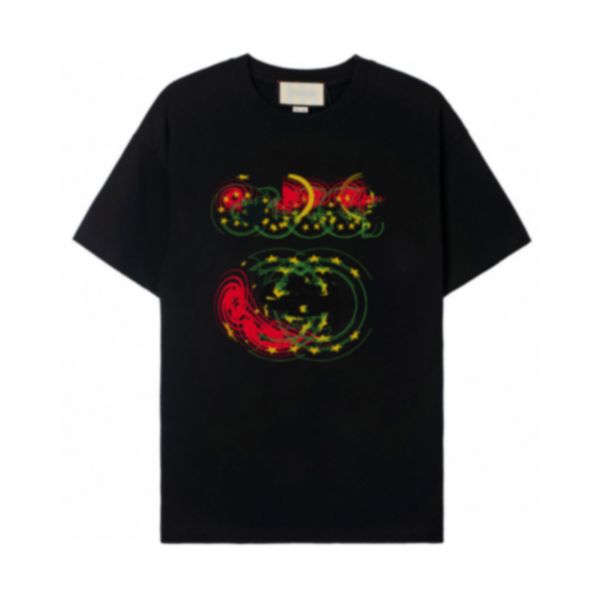 

24ss designer tshirt Mens High Quality T Shirt Round Neck Short Sleeve Black White Fashion Men Women Tees Women Black shirts, 26