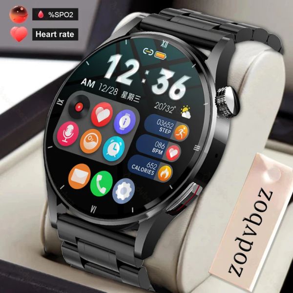 

New Watches Body Temperature Smart Watch 2022 Dial Answer Call Waterproof Ip67 Men Smartwatch Women for Huawei Xiaomi+box watch