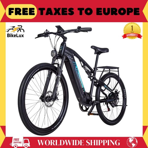 

E-bike 48V 800W Electric bike high quality Motor MTB Ebike top speed 42km LCD colorful display City Electric bicycle