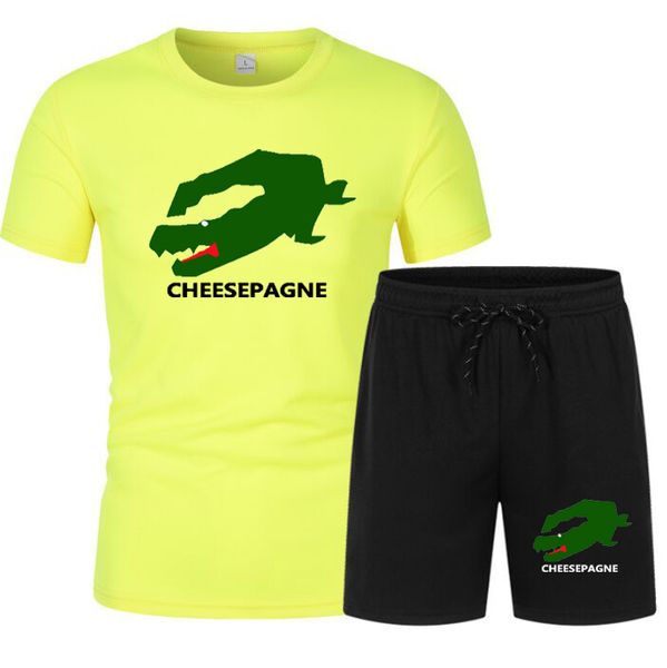 

Men' Brand Sportswear Shorts Set Short Sleeve Breathable Grid T-Shirt and Shorts Men' Basketball Training, Dark grey