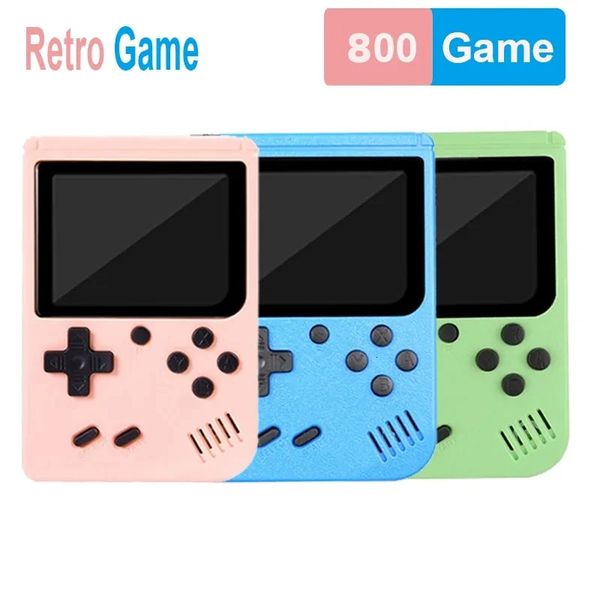800 In 1 Games Mini Portable Retro Video Games Console FC Handheld Game Player 8 Bit 3.0 Inch Color LCD Screen GameBoy For Gift L26822