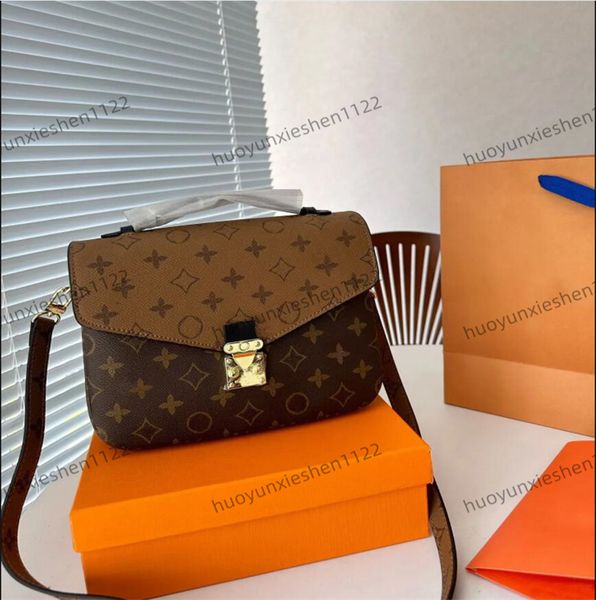 

2021 Luxurys Designers bags Crossbodys Women Handbag Messenger Oxidizing Leather METIS Elegant Shoulder Bags Crossbody Bag Shopping Tot, Dlive