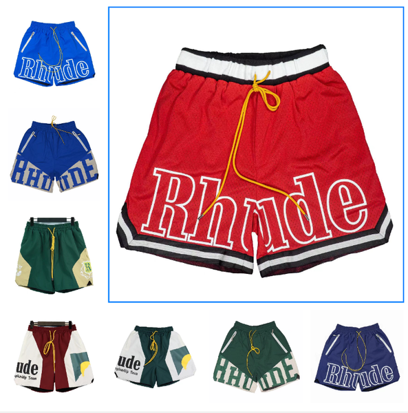 

Designer shorts Mens shorts Rhude short men shorts Tracksuits shorter shortwig shortwigs summer beach Shorts hip hop high street sports training short shorter, Green11