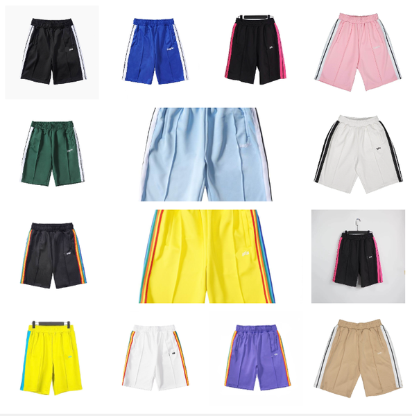 

Mens designer palms shorts mens shorts shorter short PA summer womens sport short casual black Sports Pants Casual Couple Jogging Pantsfive-point pants size xl, Pink