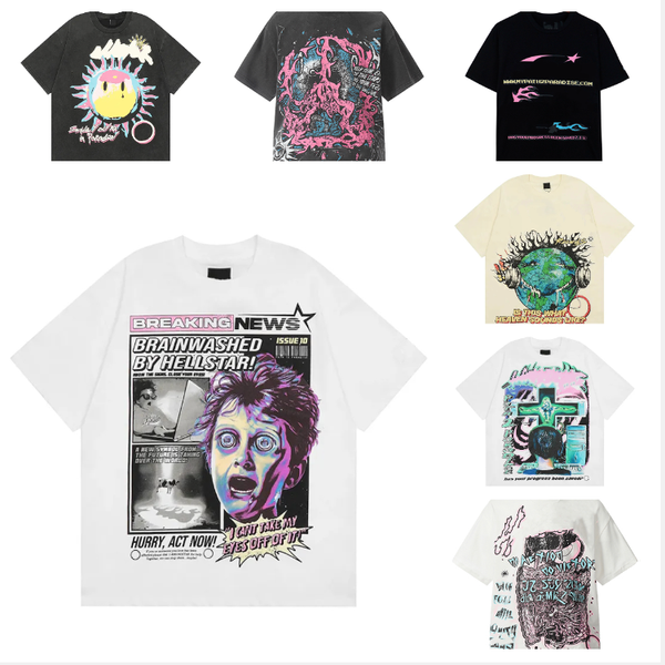 

Designer T-shirt trapstar men graphic tee classic T-Shirts mens vintage t-shirts Hip Hop play summer fashion tees womens tops cotton tshirts women Black short sleeve, #11