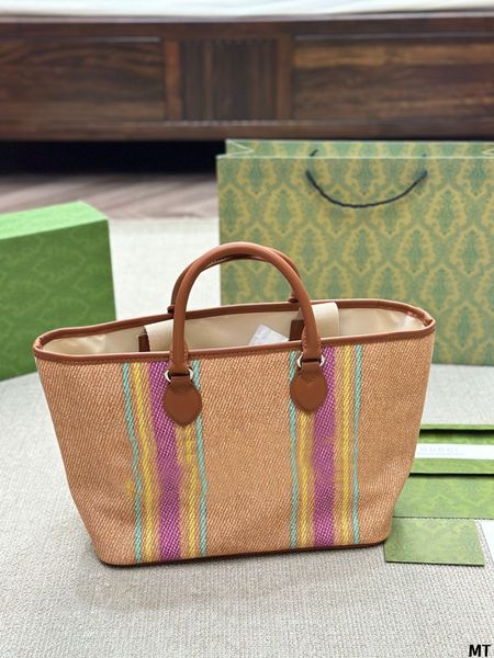 

designer tote canvas beach bag Large capacity shopping clutch handbag shoulder crossbody package evening bags, Light green