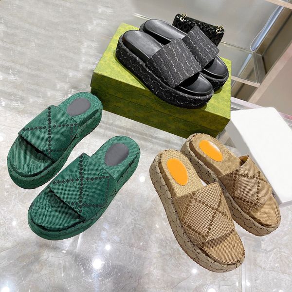 

Designer Sandals, Women's Slippers, Fashion Luxury Floral Slippers, Leather Rubber Flats, Sandals, Summer Beach Shoes, Loafers, Slippers AAAAA+, #6