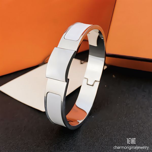 

h bracelet silver bracelet designer bracelet for women 18k gold bracelet men bracelet for women cuff bracelet valentine bracelet 12mm wide armband mariage schmuck