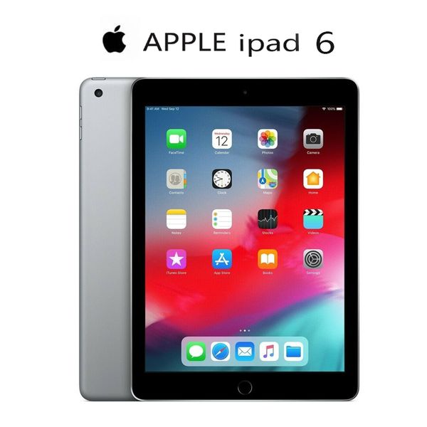 Apple iPad 6th (Air 2) 16GB Wi-Fi Camera IOS Oginal Refurbished Bluetooth Tablets With Box