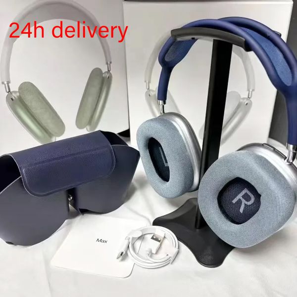 

MAX Designer Wireless Bluetooth Headset Headset Magnetic Magnet Full earmuffs Pop-up High sound quality Mobile phone computer Universal, White