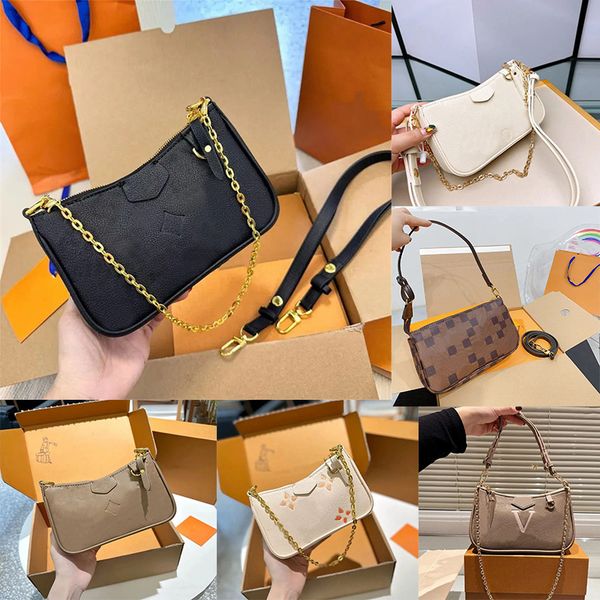 

Designer Bag Women Letter Crossbody Shoulder Bags Chain Wallet Lady Easy Pouch On Strap Purse Letters Emed wer Stripes Brand Handbags, #3