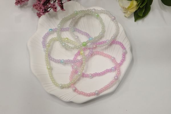 

Bracelet, Beaded Bracelet Everyday Versatile BraceletZG0004