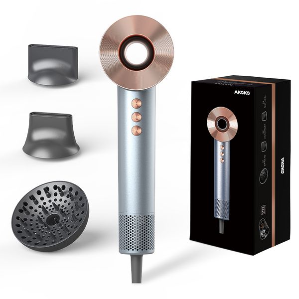 

4 in 1 hot and cold professional leafless one step multifunctional hair dryers prices, Silver