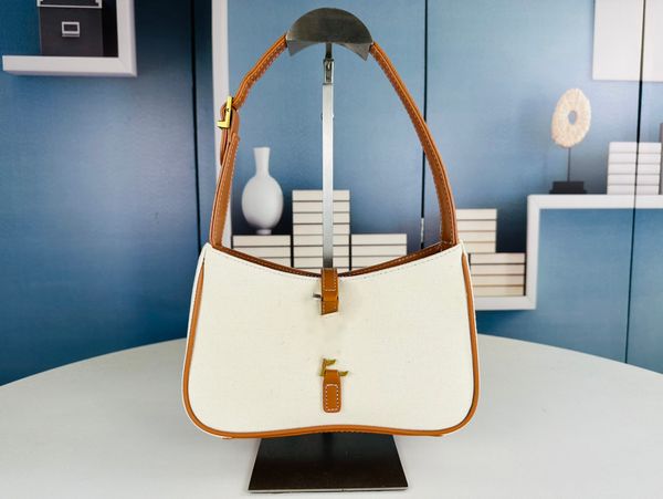 

New Designer's High-end Women's Crossbody Bag High-quality Handbag Light Luxury Branded Shoulder Bag underarm bag, Brown