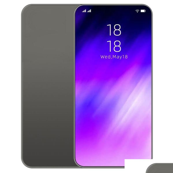 

Phones I15 Cell Pro Max Smartphone Show 4G 5G Network 8Gb Ram 256Gb Rom Camera 48Mp 108Mp Snapdragon 8 Android Mobile Phone Drop Del Dhcvh, Black