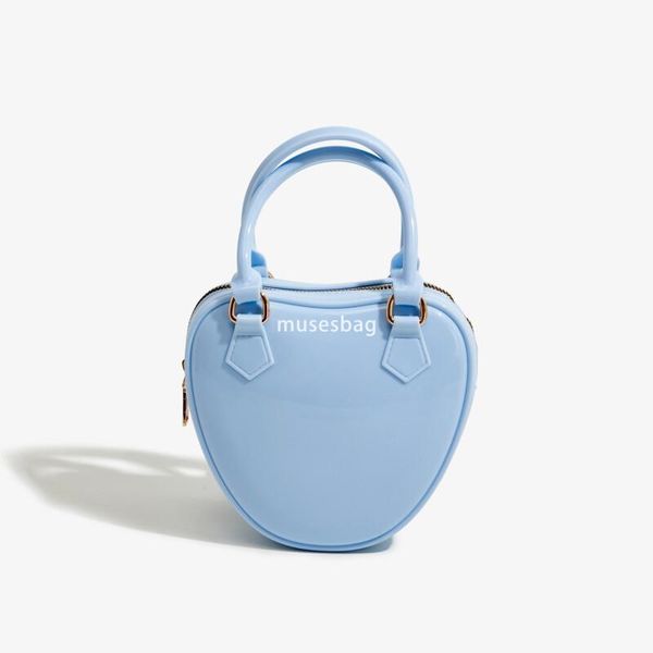 

Cute and trendy jelly bag new waterproof crossbody bag women small bag women love shoulder bag high-end portable handbag travel dopamine color mini bag, Black