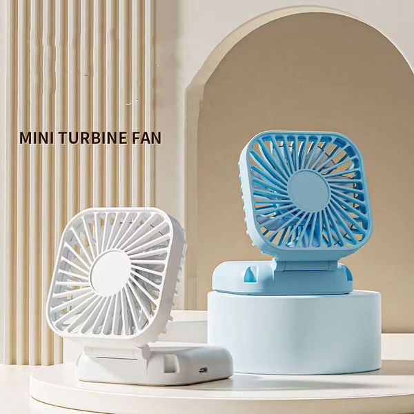 Electric Fans Portable Handheld Fan Folding Hanging Neck Fan Mini Usb Fan Cooling Rechargeable 3 Speed Adjustable Desktop Fans Lady Children Pocket Fans