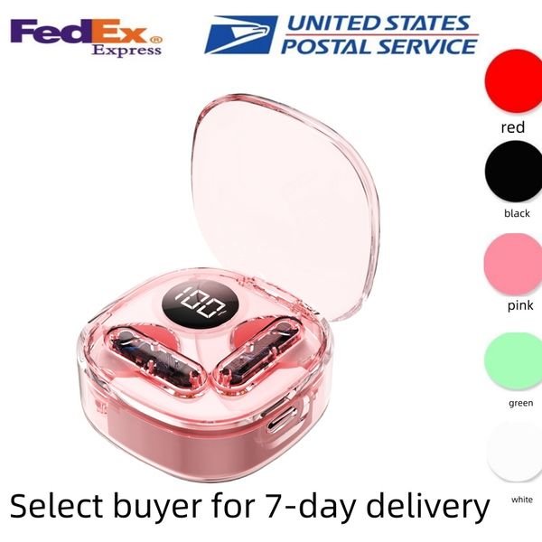 

Pro6 stereo Bluetooth earphones, in ear earphones with charging case, White