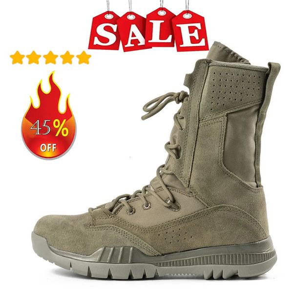 Lightweight Waterproof Tactical Combat Boots
