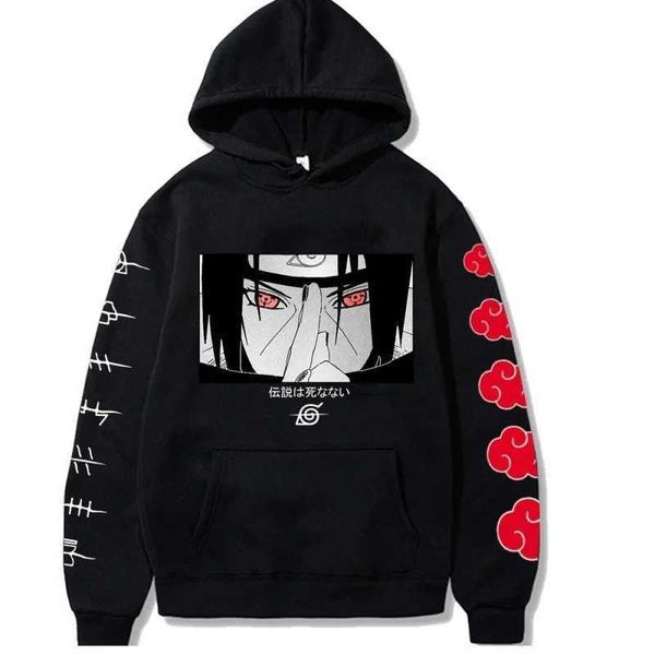 

Women's Hoodies Sweatshirts Naruto Uchiha Itachi Anime Print Youth Casual Loose Plus Dance Sweater Hoodie Y240605YDYJ, 5_color