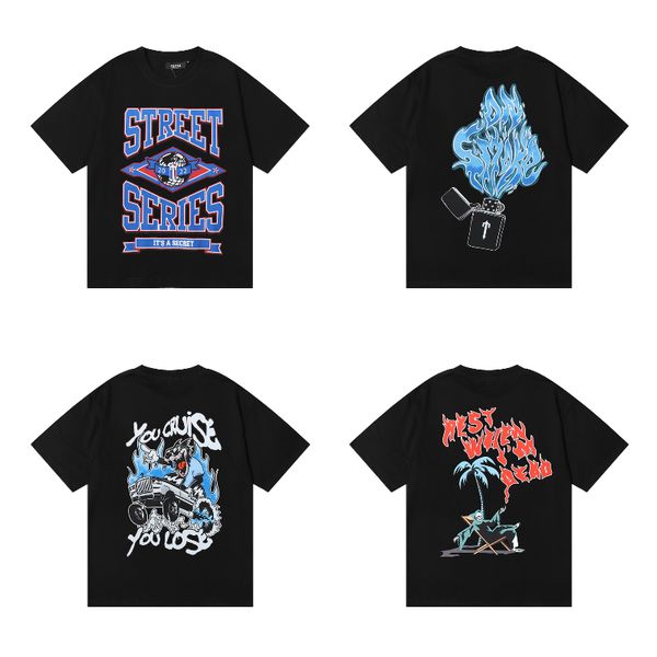 

designer mens t shirt tshirt wash shirts play t shirt halloween vintage t-shirts Hip Hop rock summer fashion pary higt stree loose cotton tee size -xl, #18