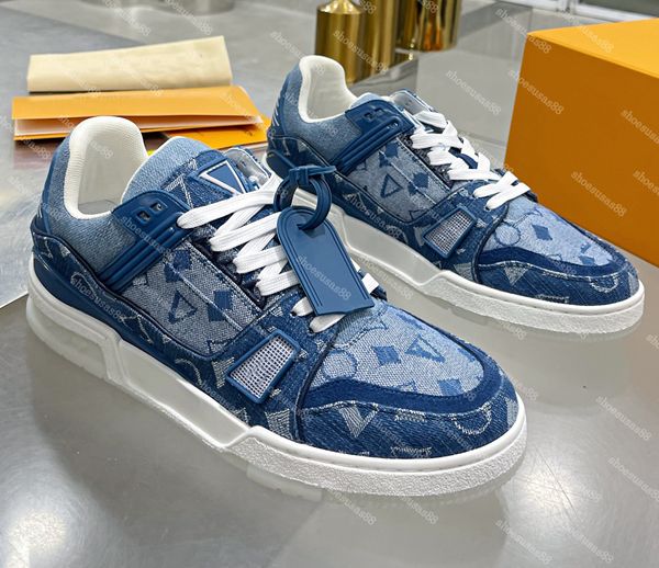 Designer Trainer Sneakers Women Time Out Casual Shoes Luxury Men Genuine Leather Top Quality Platform Sneaker Shoe
