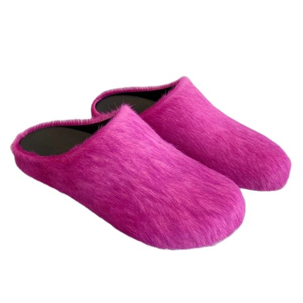 

Women's fur slippers top classic designer shoes outdoor warm platform shoes new fashion men's sandals indoor wool home shoes luxury comfortable winter casual shoes, 6-6