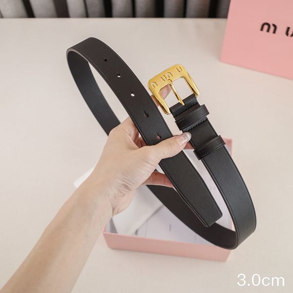 

MUMU Designer Belt Fashion Belts Genuine Leather Belts Man Woman Classic Needle Buckle 3 colors available, C1
