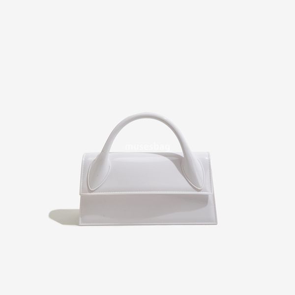 

Niche Design Fashion PVC Handheld Jelly Bag New Outdoor Crossbody Bag Women Versatile Single Shoulder Bag Small Square Bag, Blue