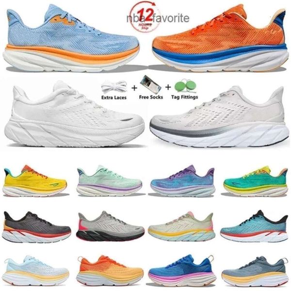 

8 Bondi Clifton 9 Cliftons 8 Casual Shoes Sports Harbor Mist Black White Carbon x 2 Free People Designer Athletic Bondis 8 Mens Women Trainers Sports Sneakers 36-45, Color8