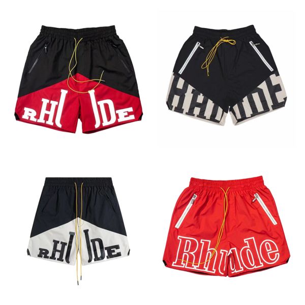 

Rhude Shorts Designer Mens Rhude Shorts Mens runrun Waist Swim Short men Knee Length Hip Hop High Street Sports golf shorts men kapital shorts Training Beach Pants, Colour4