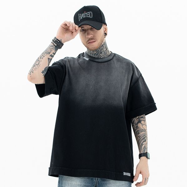 

luxury womens t shirt shirts man tshirt sweatshirt Letter streetwear takashi Skull Print Short sleeved Gradual washing damages vintage short sleeved tshirts, Black