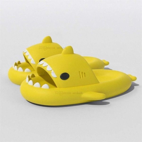 

Summer Home Women Shark Slippers Anti-skid EVA Solid Color Couple Parents Outdoor Cool Indoor Household Funny Shoes r7Hx#, 8_color
