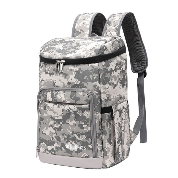 

Waterproof Duffel Backpack with Insulated Beer Cooler and Large Capacity for Your Outdoor Needs, Rainforest camouflage