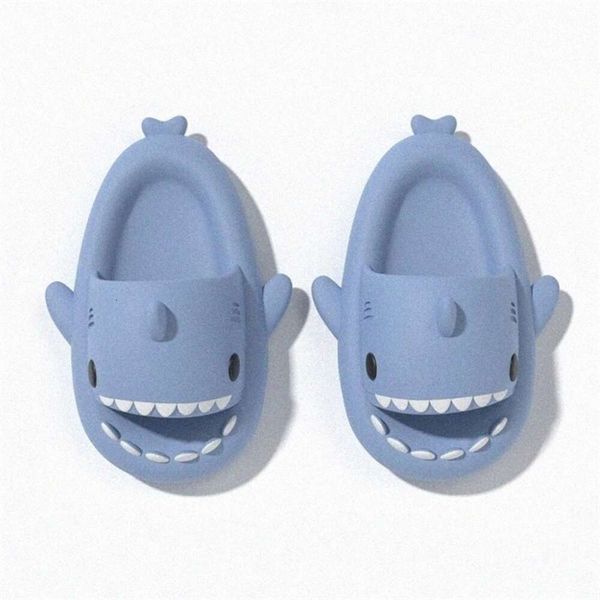 

shark Summer Slippers Sliders Men Women Kids Slides Pink Blue Grey Memory Foam Sandals Soft Thick Cushion SliMdRi#, Green