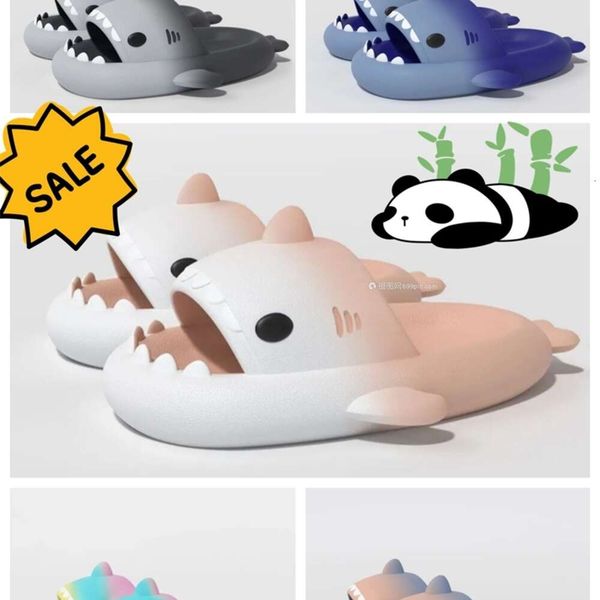 

2024 Designer Shark Clogs Crocodile Slippers Beach Sandals Comfortable and Soft Outdoor Cool Wholesale Summer Luxury Fashion Slippers, Pink