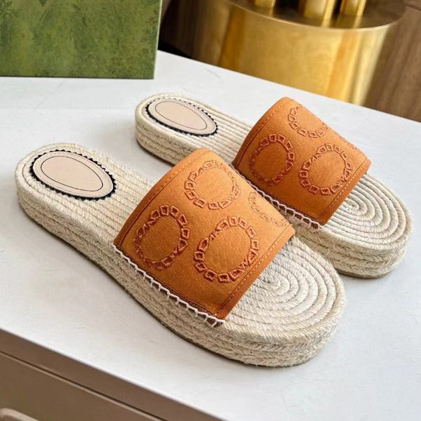 

Premium Quality Women Sandals Thick Soled Female Slippers EUR 35-42 Woven Embroidered Style 26834, #3 black
