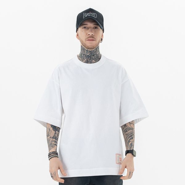 

luxury womens t shirt shirts man tshirt sweatshirt Letter streetwear takashi Skull Wrinkle design Solid color basic short sleeved t shirt loose fitting for men, White