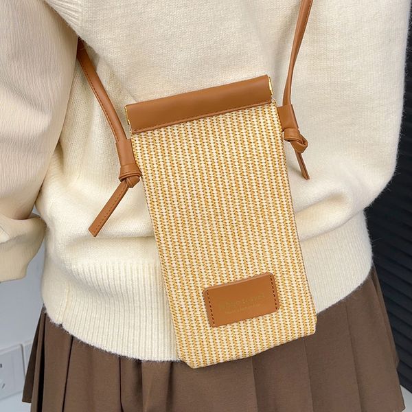 

Chic Cellphone Bag for Women Crossbody Bag with Touch Screen Compatibility and Multiple Compartments, Black