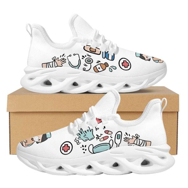 

Belidome Cute Medical Nurse Shoes Lightweight Breathable Walking Medical Shoe Non Slip Athletic Running Sneaker Casual Footwear, Ysfb02220f21w