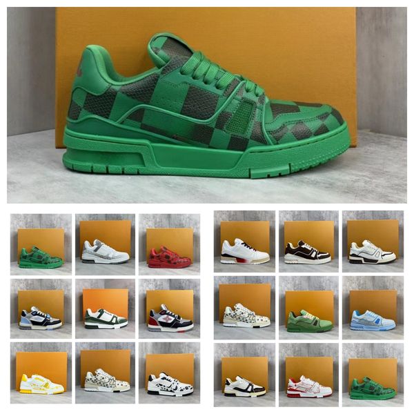 

casual shoes men shoes women designer shoes green casual men grey Sport Waterproof Preppy Style Leather Unisex 35-46, A2