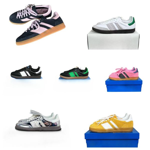 

sneakers mens shoes designer shoes Preppy Style Rubber black Athleisure Hard Court white men and women 36-45, Yellow