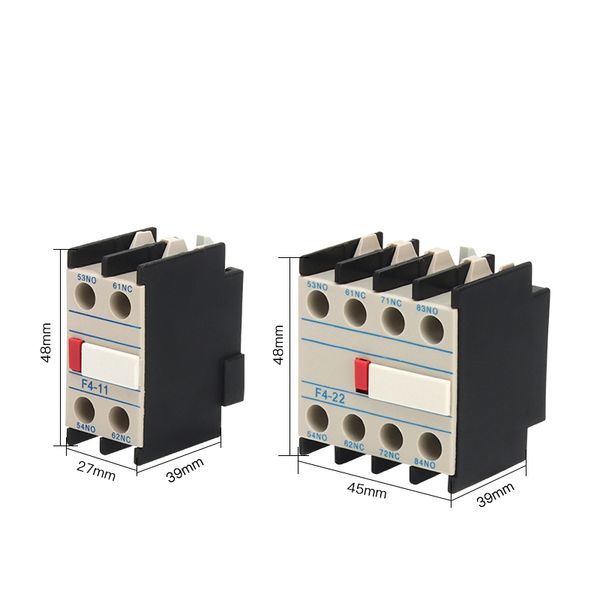 

F4 series auxiliary touch input AC contactor