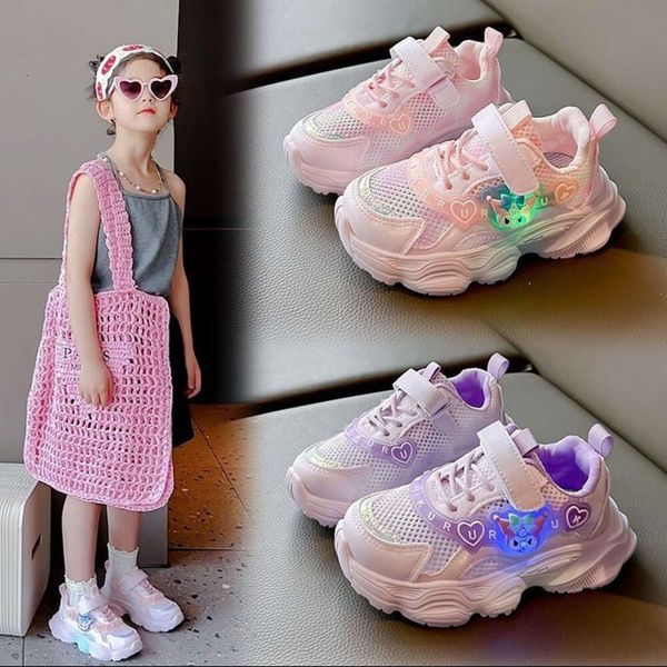 

Children's shoes brand sneakers children's shoes boys girls sporty breathable kids baby youth casual sneakers toddler baby fashion sneakers in the spring and autumn, Pink