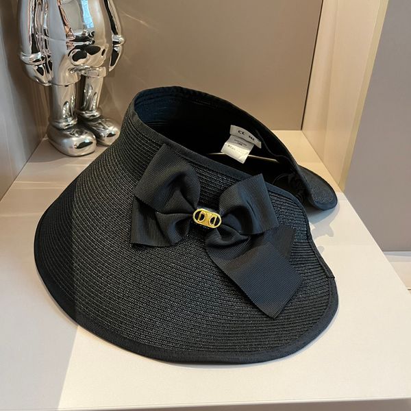 

CELI Womens Wide Brim Hats Designer Bucket Hat for Women Frayed Cap Hundred Versatile Hundred Versatile Top 5A, C2