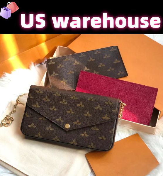 

10A luxury designer bag handbags high quality shoulder bag cross body bag purse designer crossbody bags designer women bag white bag designer bags for women dhgate, Brown flower_red lining